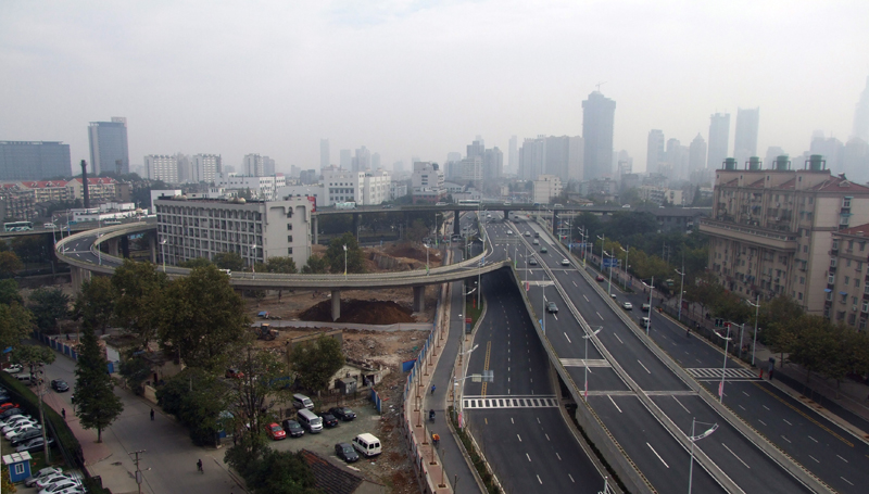 南京市古平崗立交橋