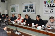 省住建廳徐學軍副廳長等領導視察集團青奧體育公園項目