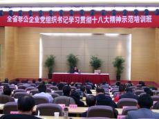 南京建工集團(tuán)黨委出席江蘇省非公企業(yè)黨組織書記學(xué)習(xí)貫徹十八大精神示范培訓(xùn)班