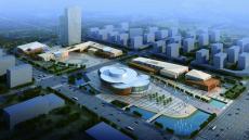 南京市六合青奧文化城全景鳥(niǎo)瞰圖