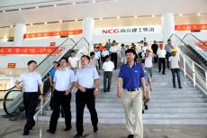 南京市副市長(zhǎng)胡萬(wàn)進(jìn)視察青奧體育公園項(xiàng)目