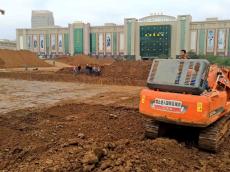 集團武漢漢口北國際商品交易中心工程盛大開工