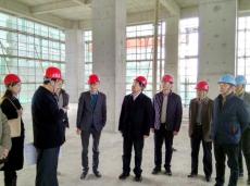 南京工業(yè)大學(xué)黃維校長視察南工大科技創(chuàng)新大樓項(xiàng)目