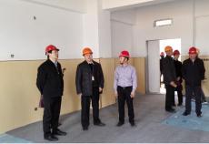 市文廣新局領(lǐng)導(dǎo)視察集團(tuán)“小紅花”藝術(shù)團(tuán)新校區(qū)項(xiàng)目