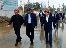 句容市委常委、紀委書記趙樹鋒視察集團北部新城項目